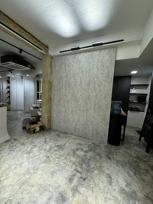 Industrial Style Feature Wall - Jalan Merah Saga