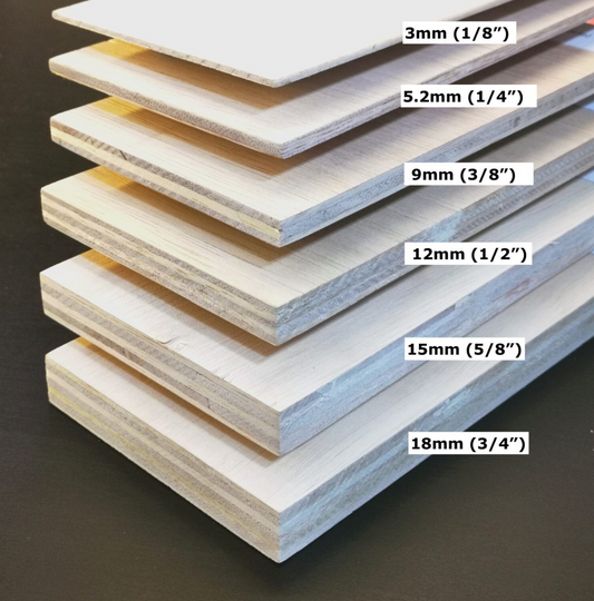 1 Sided White Color PVC Plywood